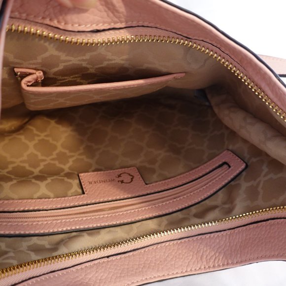 NEW ❤️ C. Wonder Shoulder Bag / Pink Pebbled Leather Cross B… - Picture 9 of 10